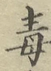 字毒