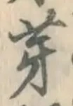 글자 芽