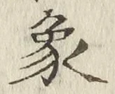 文字象