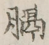Đã định vị 膈