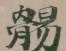 䯜の位置