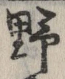 已定位野