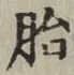 文字胎