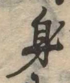 身の位置