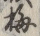 梅の位置