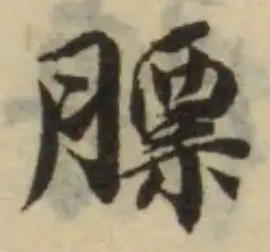 Đã định vị 膘