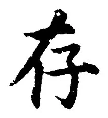 글자 存
