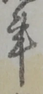 事の位置