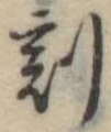 刻の位置