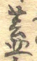 蓋の位置