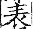 文字表