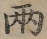 兩の位置