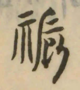 祳の位置
