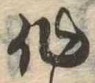作の位置