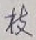 글자 枝