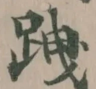 跩の位置