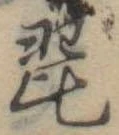 琵の位置