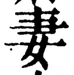 Chữ 妻