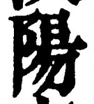 “陽”字