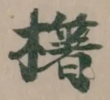 櫡の位置