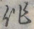 作の位置